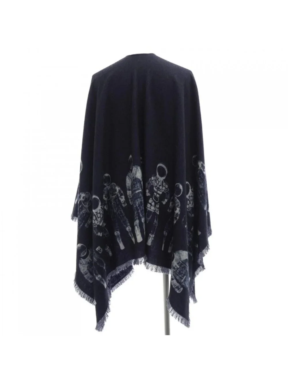Chanel Stole Scarf Navy